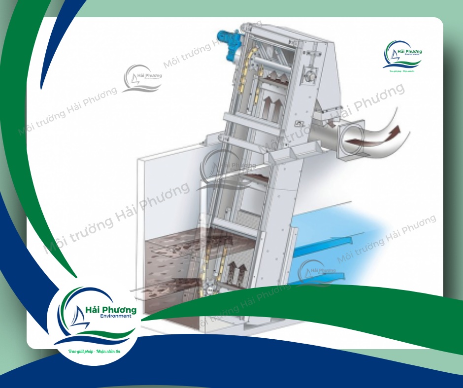 Máy lược rác thô