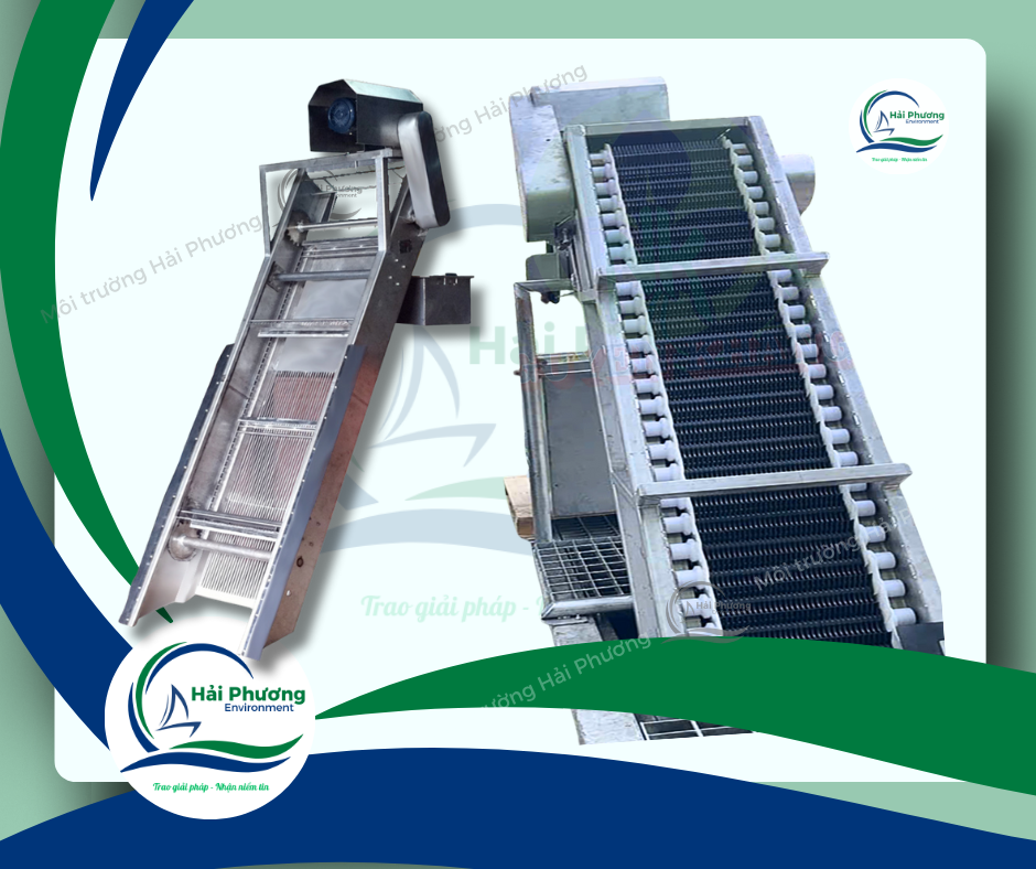 máy lược rác thô