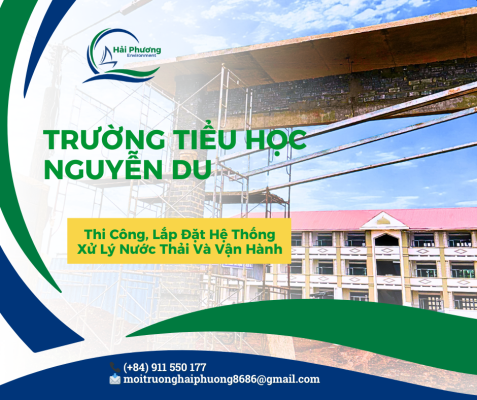 Lắp đặt HTXLNT và vận hành, chuyển giao công nghệ