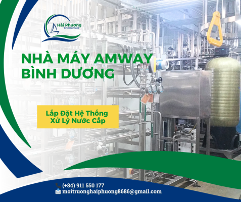Lắp đặt hệ thống xử lý nước cấp nhà máy