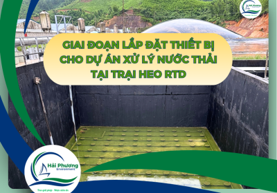 Lắp Đặt Thiết Bị Cho Dự Án Xử Lý Nước Thải Trại Heo RTD