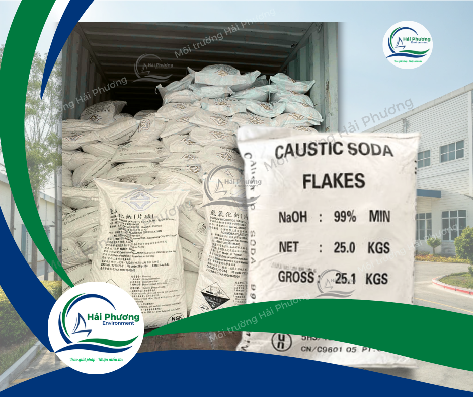 Xút Vảy NaOH 99% (Trung Quốc)