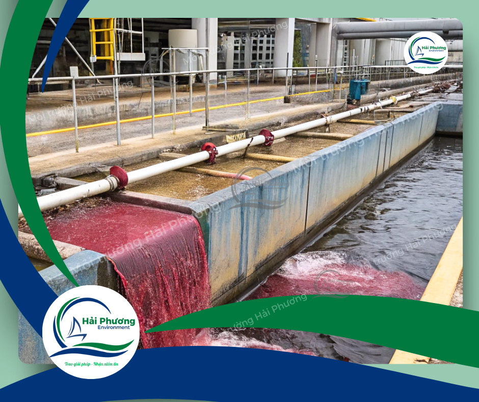 xử lý nước thải cho nhà máy dệt nhuộm