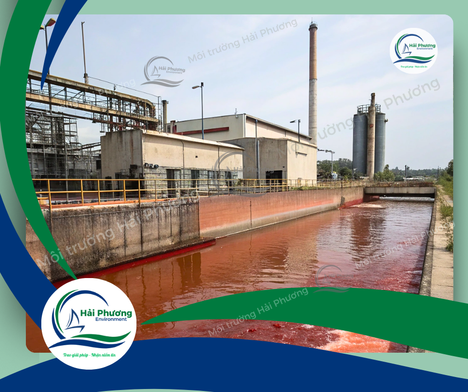 nước thải nhà máy nhuộm
