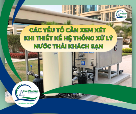 THIẾT KẾ HỆ THỐNG XỬ LÝ NƯỚC THẢI KHÁCH SẠN